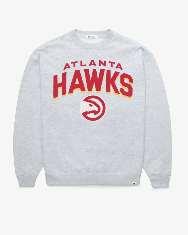ATLANTA HAWKS CAMPUS ARCH CLOUD '47 OVERSIZED CREW WOMENS sold by 47