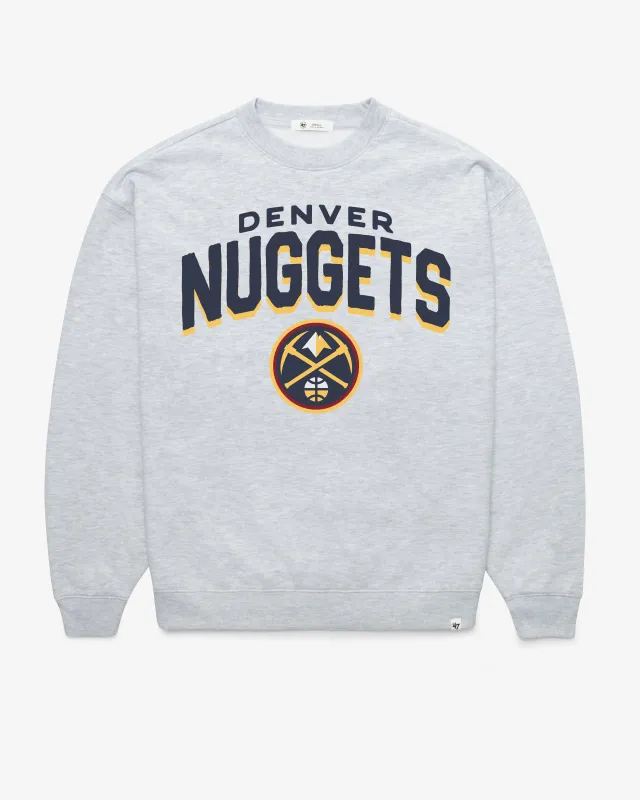 DENVER NUGGETS CAMPUS ARCH CLOUD '47 OVERSIZED CREW WOMENS sold by 47