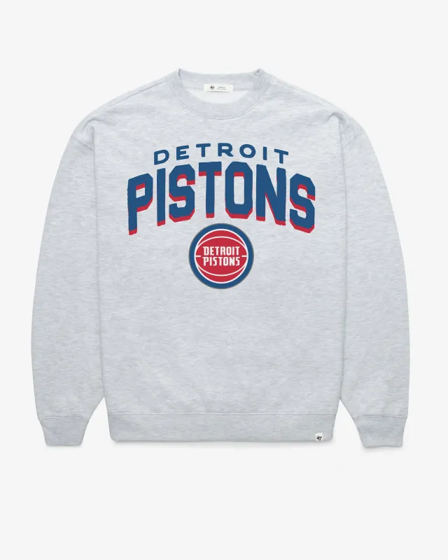 DETROIT PISTONS CAMPUS ARCH CLOUD '47 OVERSIZED CREW WOMENS sold by 47