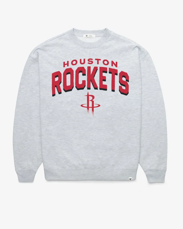 HOUSTON ROCKETS CAMPUS ARCH CLOUD '47 OVERSIZED CREW WOMENS sold by 47