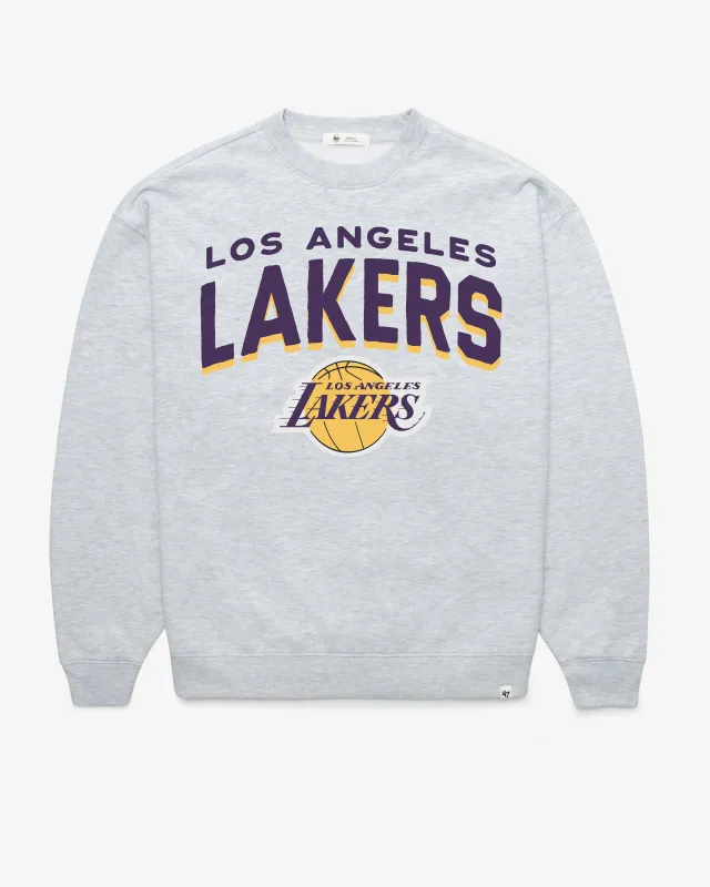 LOS ANGELES LAKERS CAMPUS ARCH CLOUD '47 OVERSIZED CREW WOMENS sold by 47