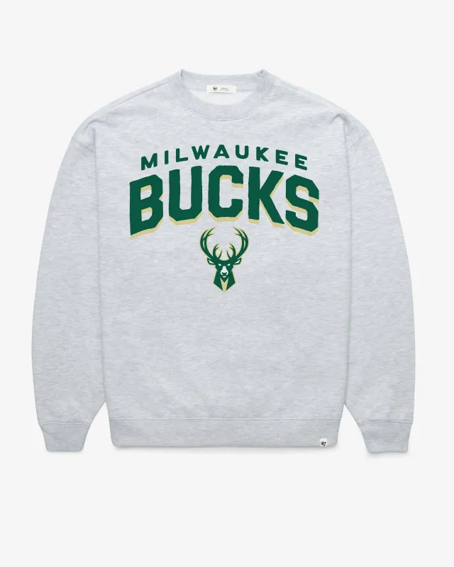 MILWAUKEE BUCKS CAMPUS ARCH CLOUD '47 OVERSIZED CREW WOMENS sold by 47