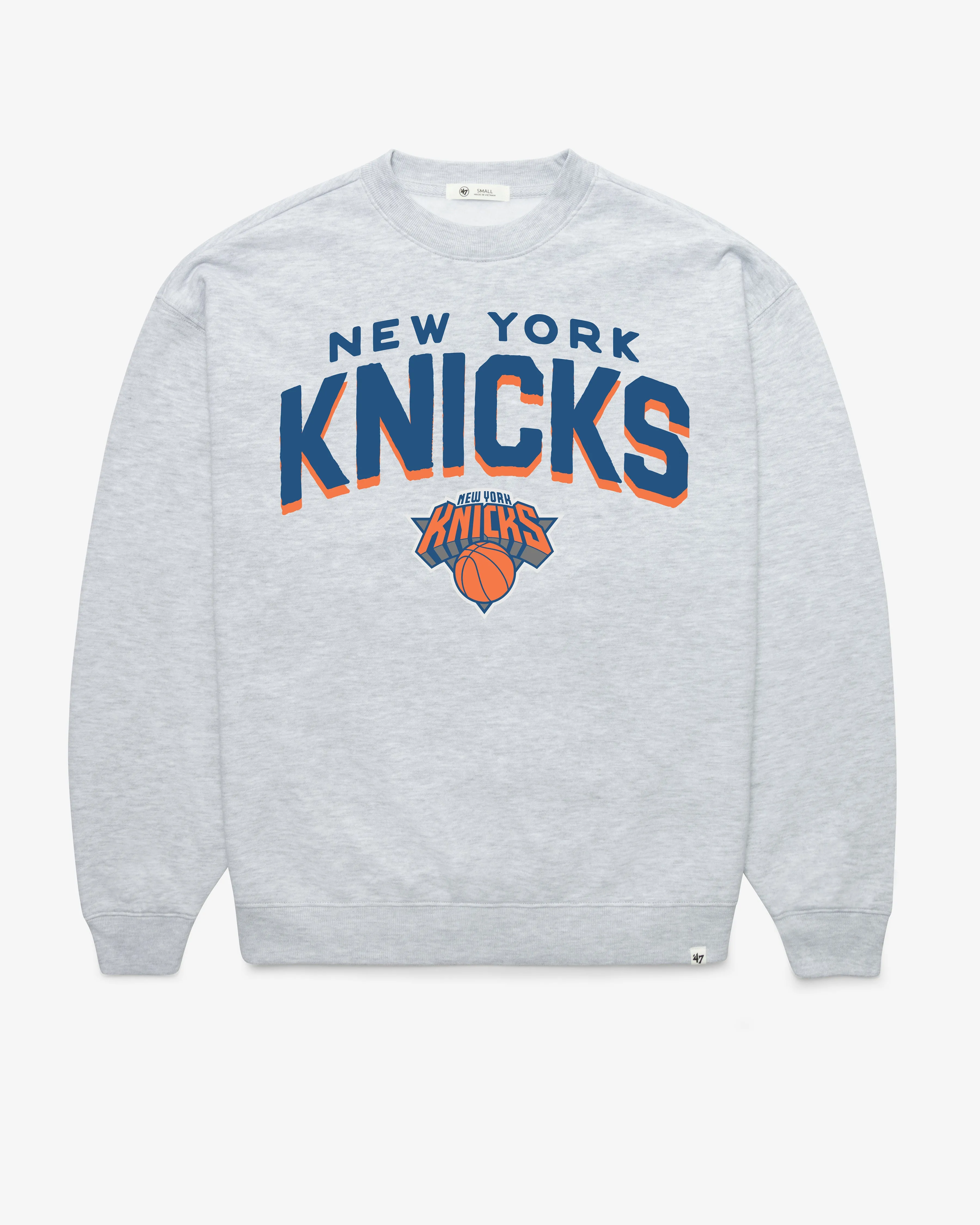 NEW YORK KNICKS CAMPUS ARCH CLOUD '47 OVERSIZED CREW WOMENS sold by 47