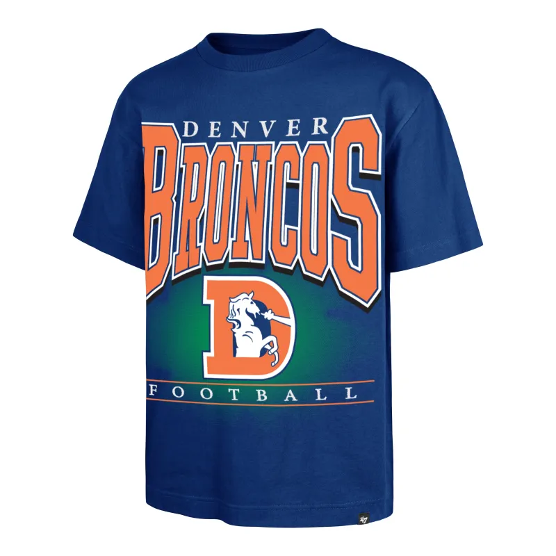 DENVER BRONCOS HISTORIC HOT CORNER '47 FOUNDATION TEE sold by 47