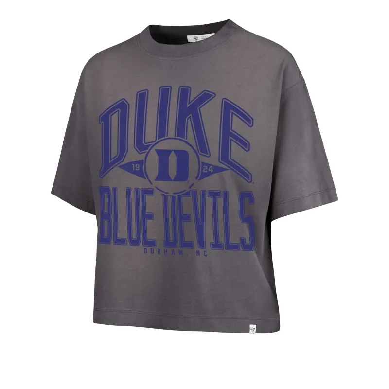 DUKE BLUE DEVILS WINDTHROW '47 RAVINE CROP TEE WOMENS sold by 47