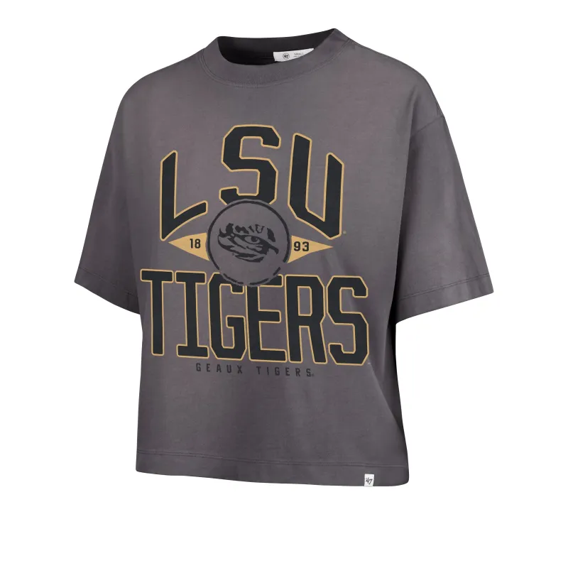 LOUISIANA STATE TIGERS LSU WINDTHROW '47 RAVINE CROP TEE WOMENS sold by 47