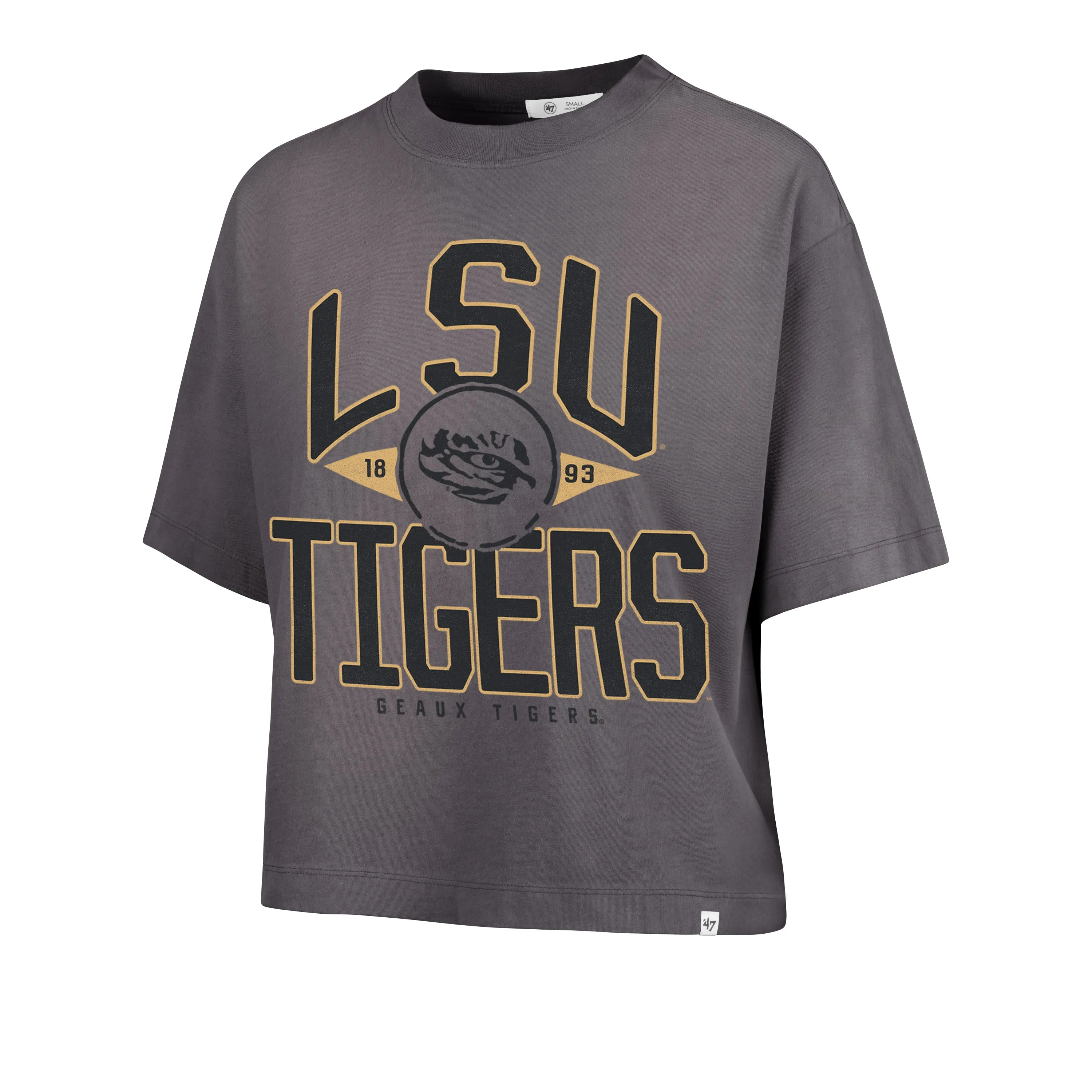 LOUISIANA STATE TIGERS LSU WINDTHROW '47 RAVINE CROP TEE WOMENS sold by 47