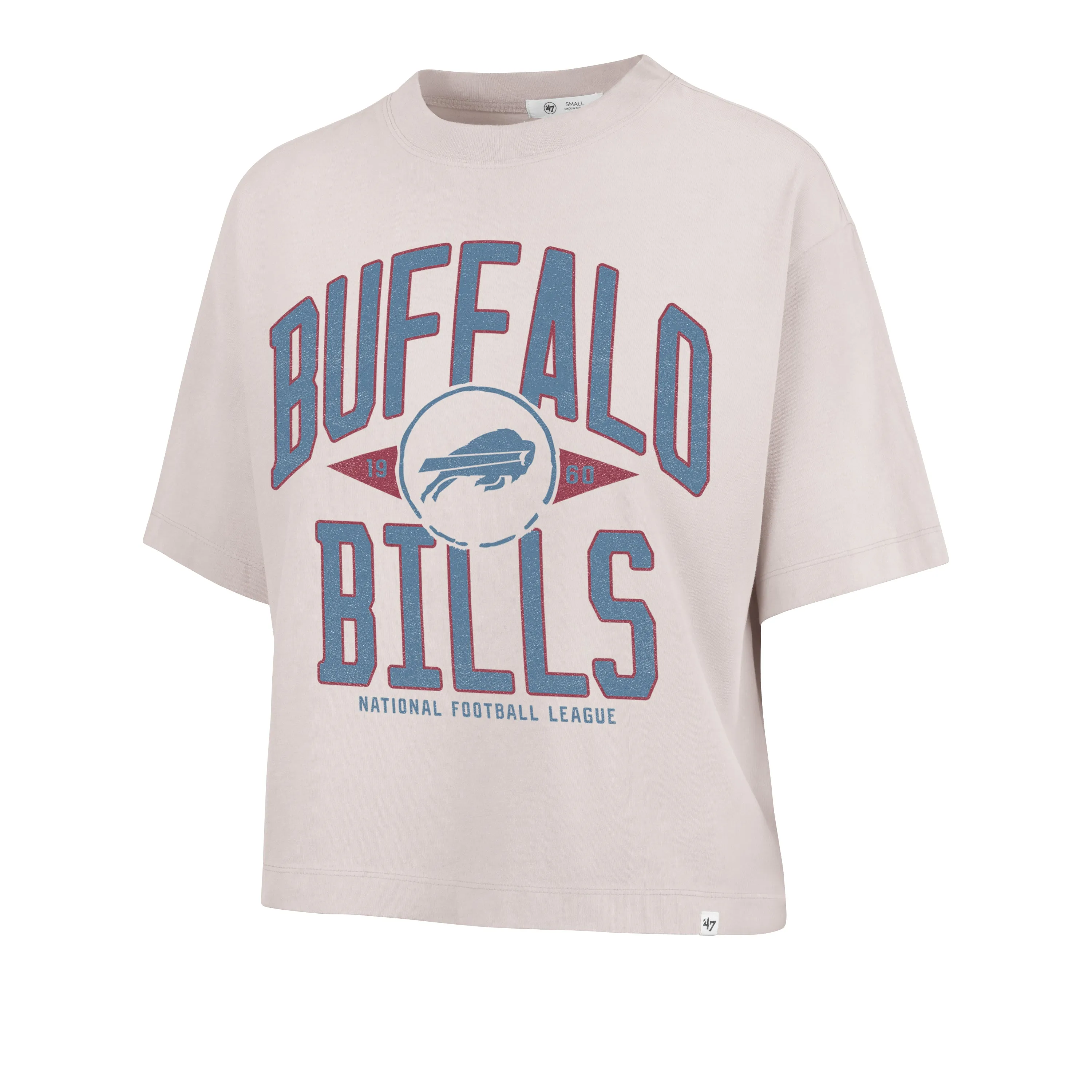 BUFFALO BILLS WINDTHROW '47 RAVINE CROP TEE WOMENS sold by 47