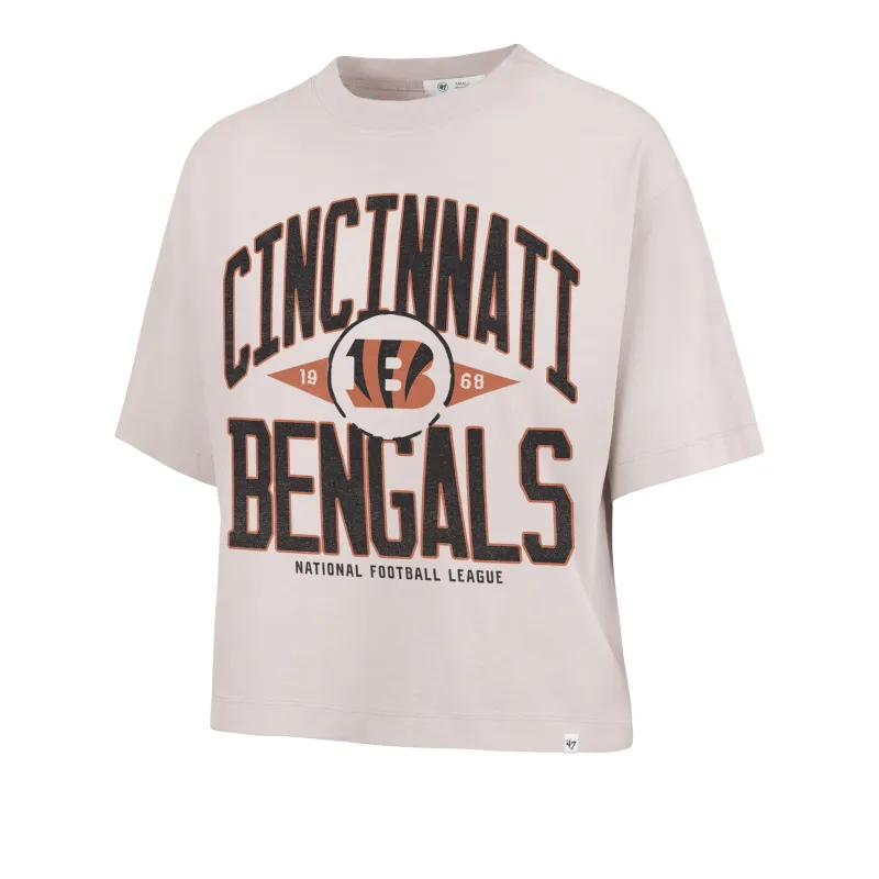 CINCINNATI BENGALS WINDTHROW '47 RAVINE CROP TEE WOMENS sold by 47