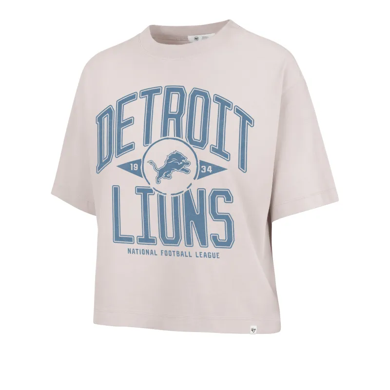 DETROIT LIONS WINDTHROW '47 RAVINE CROP TEE WOMENS sold by 47