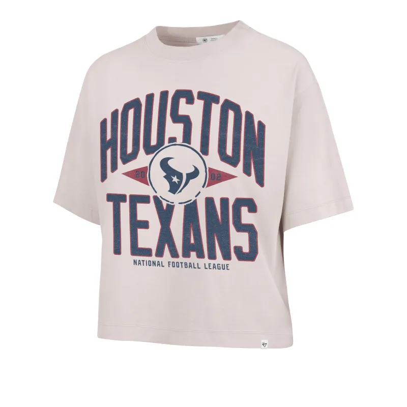 HOUSTON TEXANS WINDTHROW '47 RAVINE CROP TEE WOMENS sold by 47