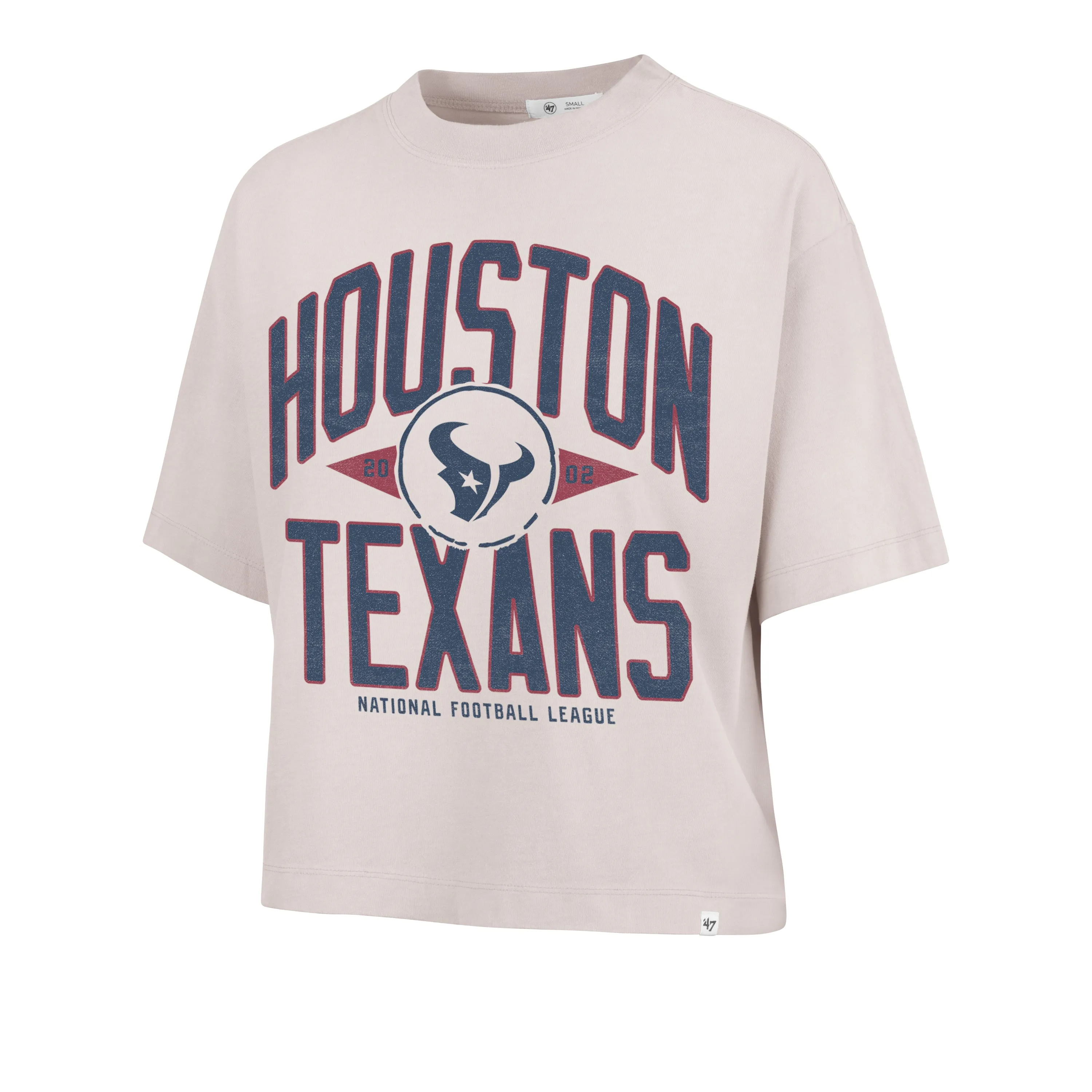 HOUSTON TEXANS WINDTHROW '47 RAVINE CROP TEE WOMENS sold by 47