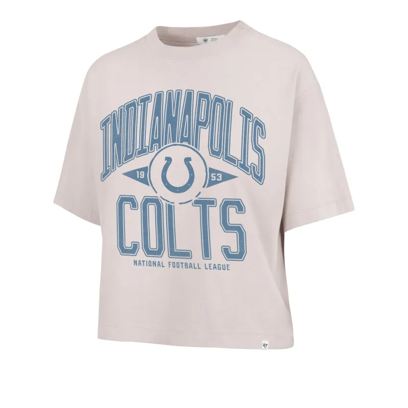 INDIANAPOLIS COLTS WINDTHROW '47 RAVINE CROP TEE WOMENS sold by 47