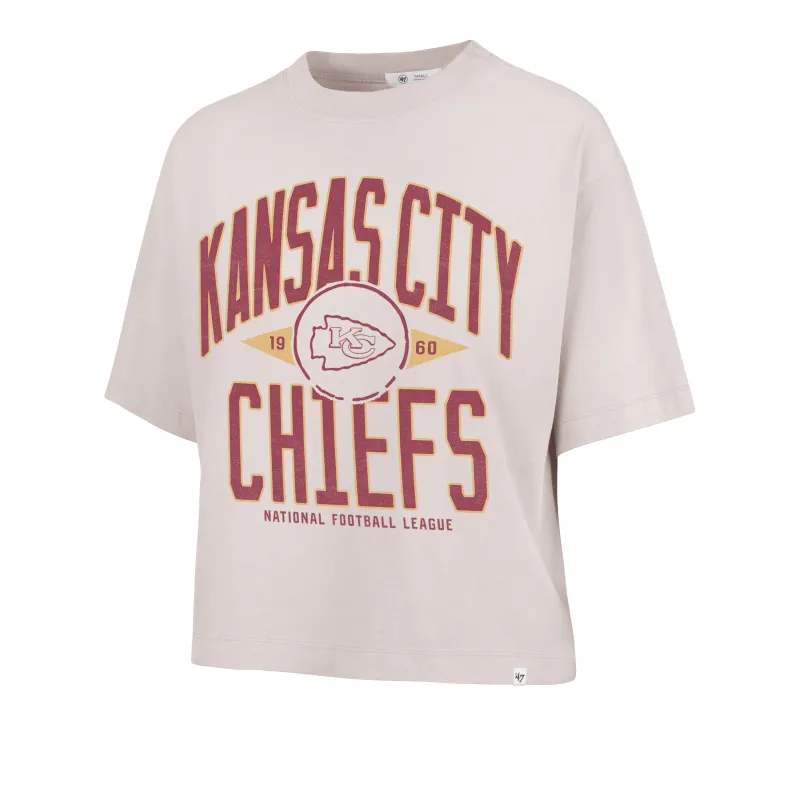 KANSAS CITY CHIEFS WINDTHROW '47 RAVINE CROP TEE WOMENS sold by 47