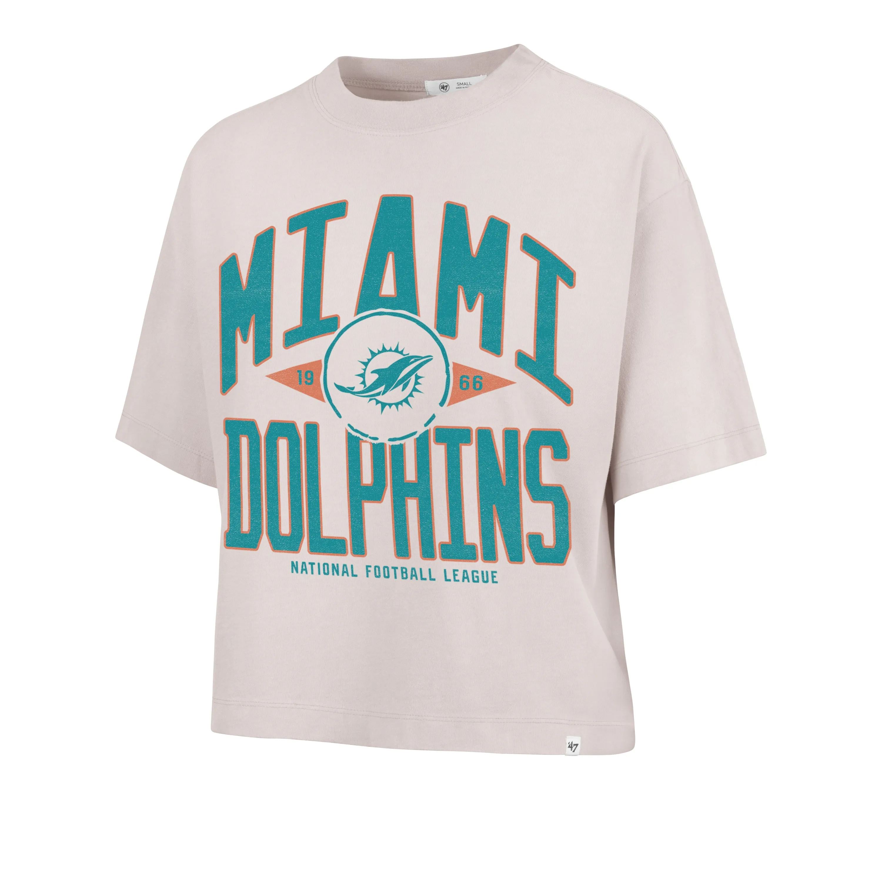 MIAMI DOLPHINS WINDTHROW '47 RAVINE CROP TEE WOMENS sold by 47
