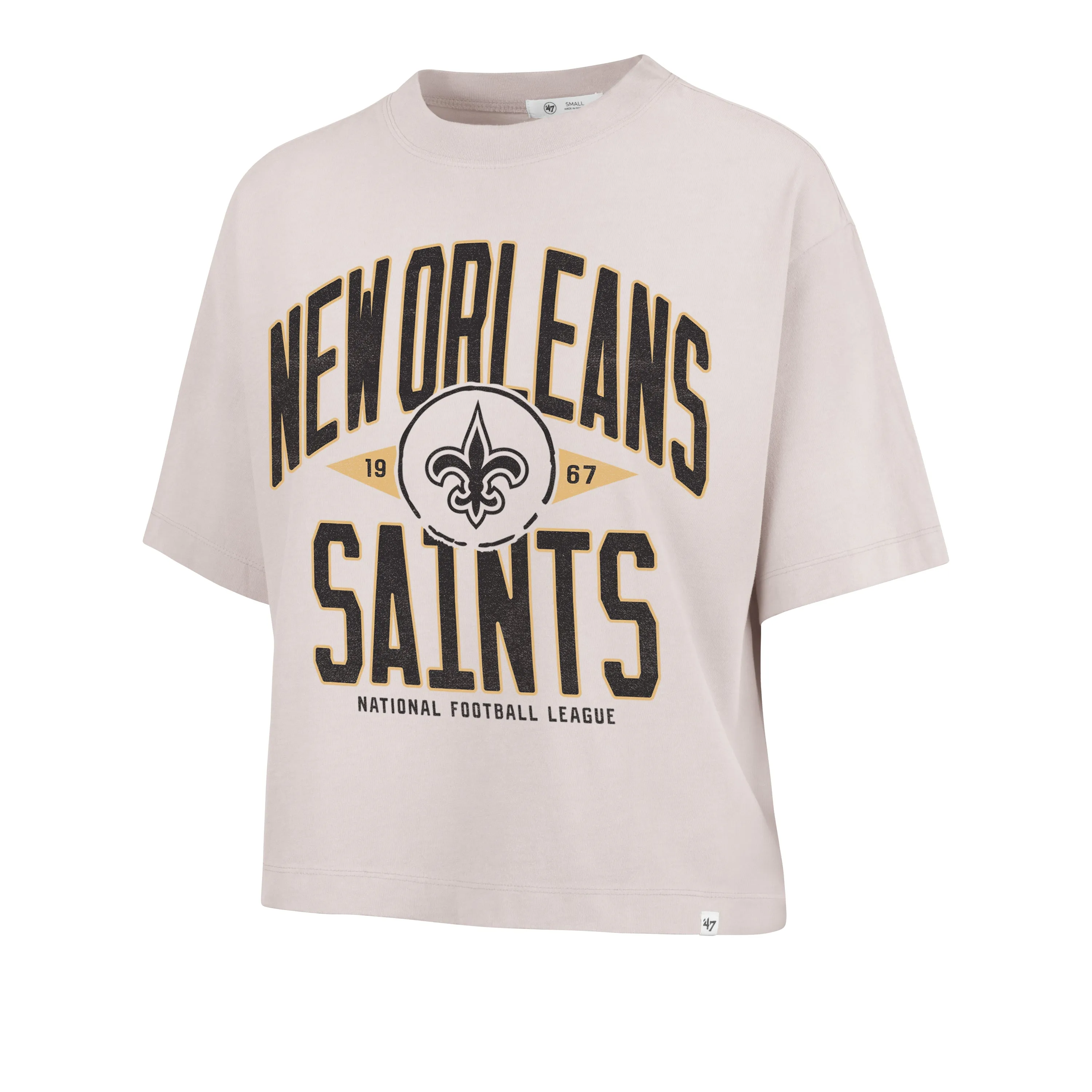 NEW ORLEANS SAINTS WINDTHROW '47 RAVINE CROP TEE WOMENS sold by 47
