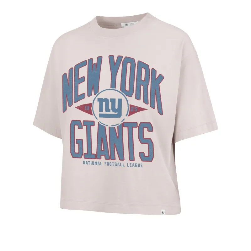 NEW YORK GIANTS WINDTHROW '47 RAVINE CROP TEE WOMENS sold by 47