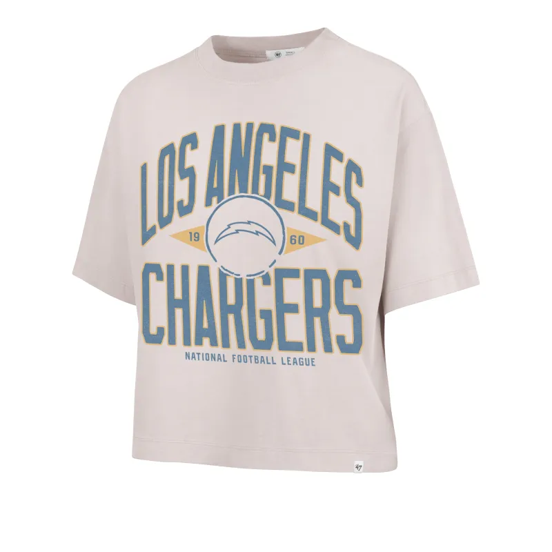 LOS ANGELES CHARGERS WINDTHROW '47 RAVINE CROP TEE WOMENS sold by 47