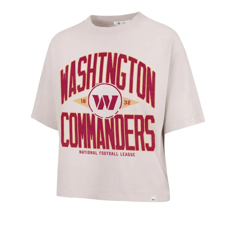 WASHINGTON COMMANDERS WINDTHROW '47 RAVINE CROP TEE WOMENS sold by 47