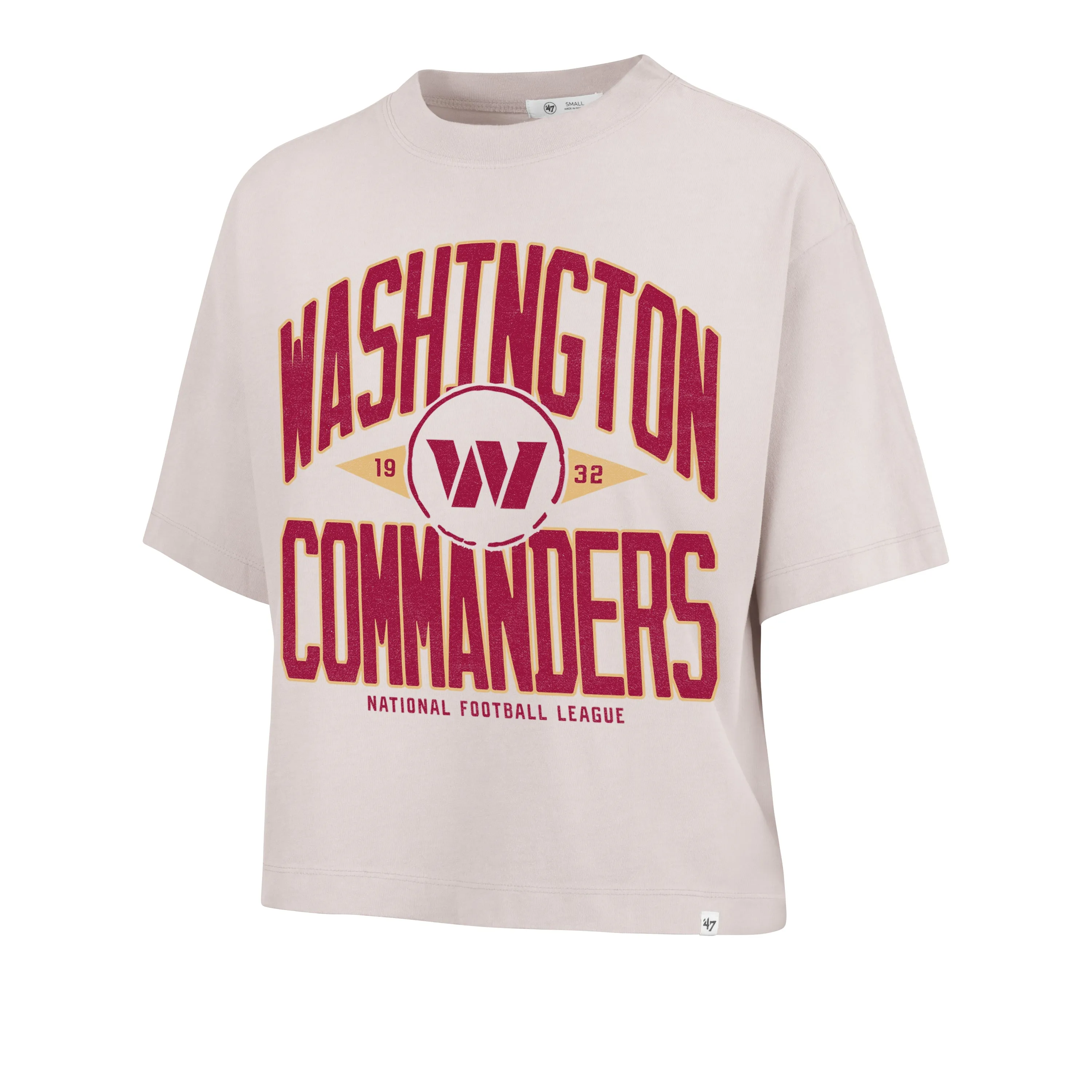 WASHINGTON COMMANDERS WINDTHROW '47 RAVINE CROP TEE WOMENS sold by 47