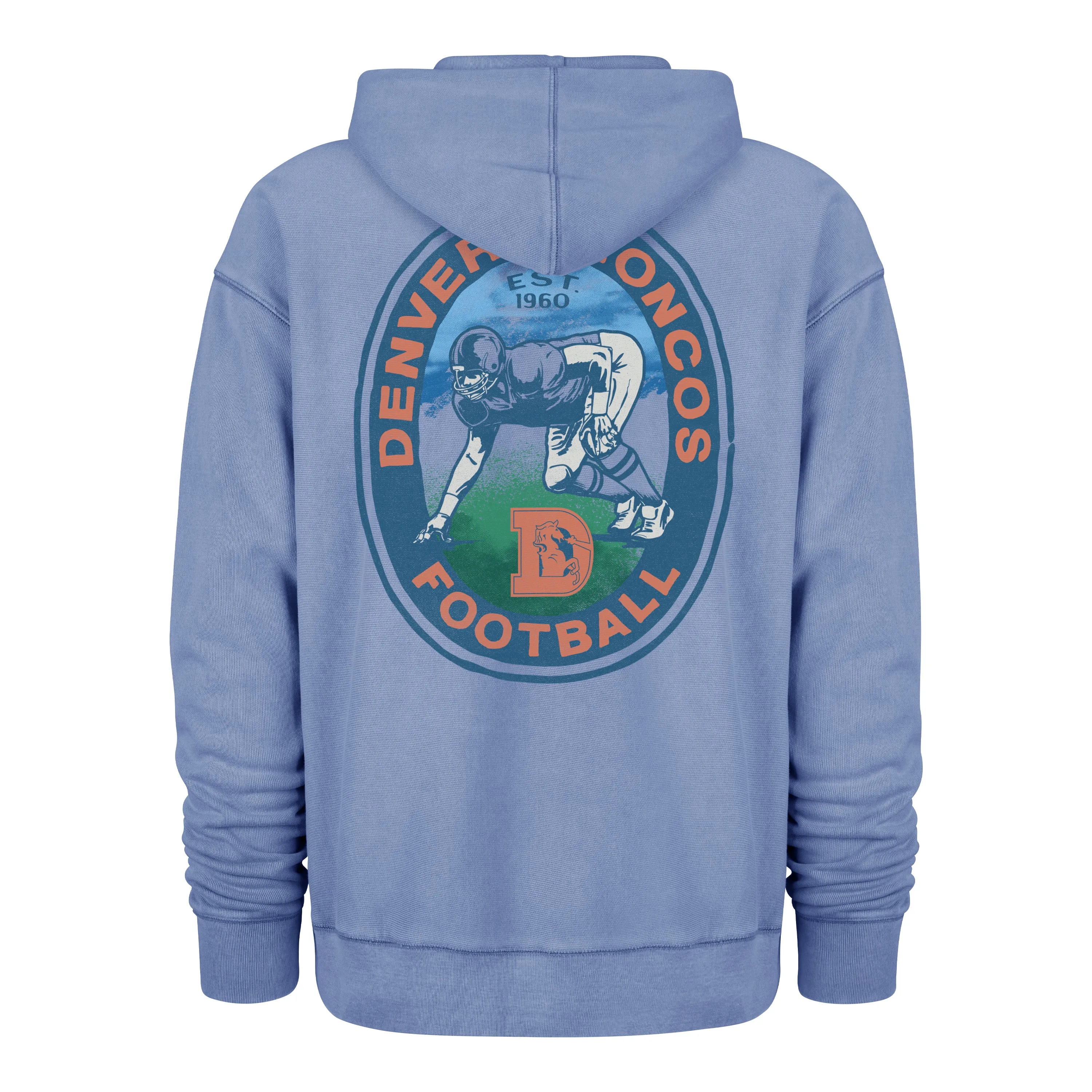 DENVER BRONCOS HISTORIC BOOT PATH '47 RAVINE FLEECE HOOD sold by 47 product image thumbnail 2
