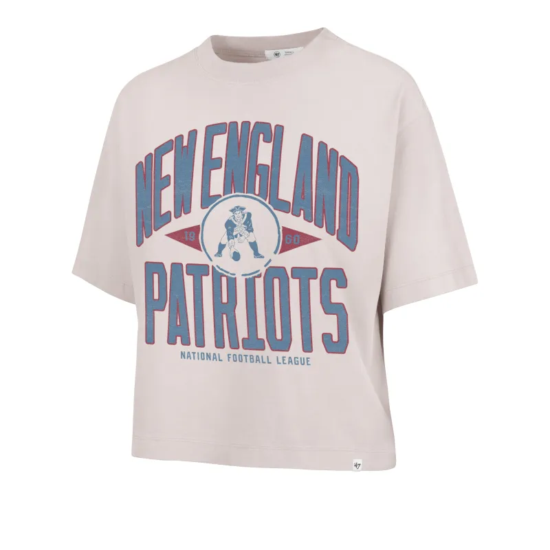 NEW ENGLAND PATRIOTS HISTORIC WINDTHROW '47 RAVINE CROP TEE WOMENS sold by 47