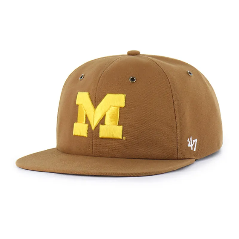 MICHIGAN WOLVERINES CARHARTT '47 CAPTAIN RL RELAXED FIT made by 47