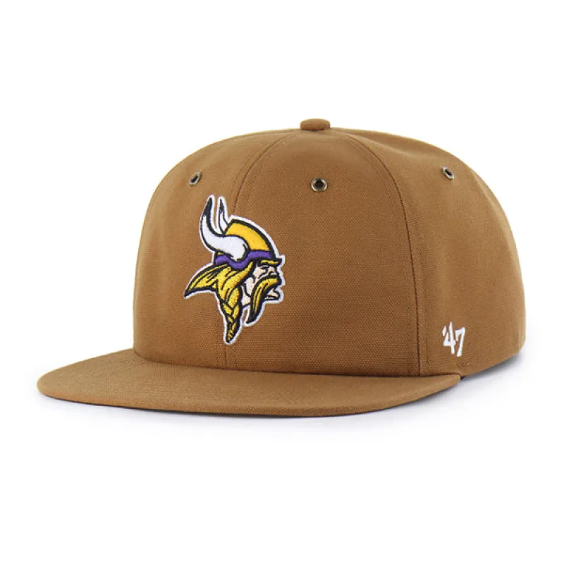 MINNESOTA VIKINGS CARHARTT '47 CAPTAIN RL RELAXED FIT made by 47