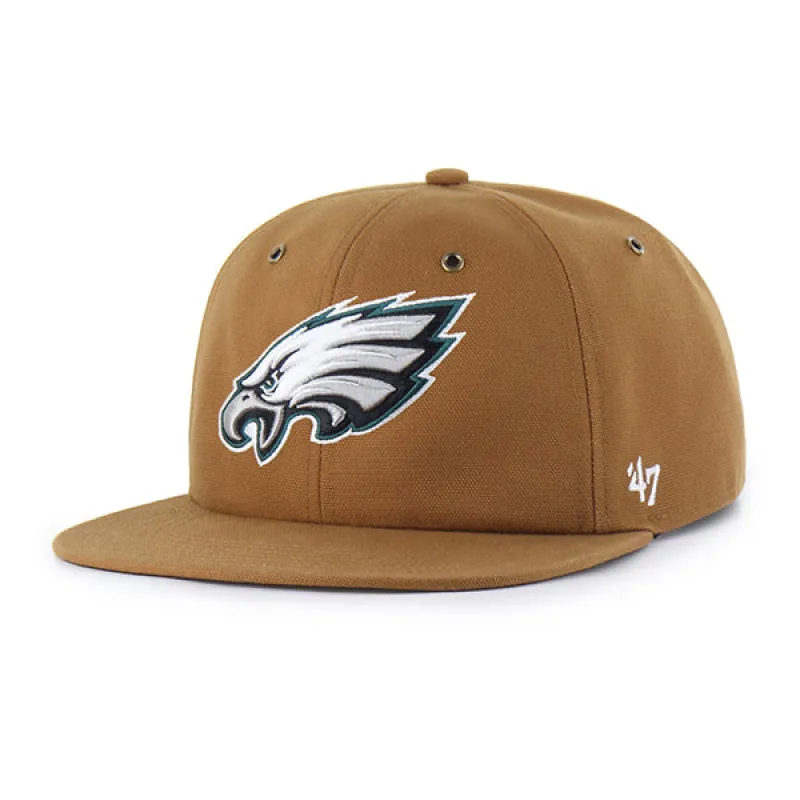 PHILADELPHIA EAGLES CARHARTT '47 CAPTAIN RL RELAXED FIT made by 47