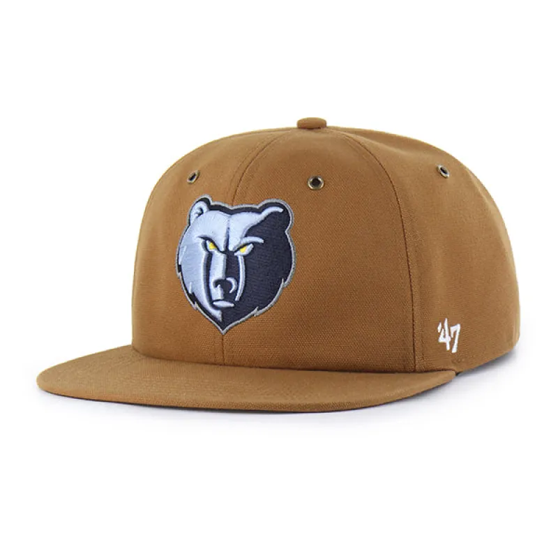 MEMPHIS GRIZZLIES CARHARTT '47 CAPTAIN RL RELAXED FIT made by 47