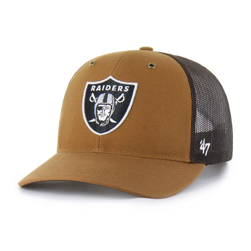 LAS VEGAS RAIDERS CARHARTT '47 TRUCKER RF  RELAXED FIT sold by 47