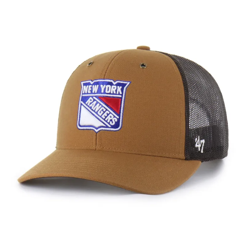 NEW YORK RANGERS CARHARTT '47 TRUCKER made by 47