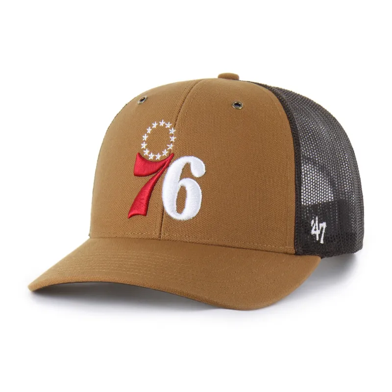 PHILADELPHIA 76ERS CARHARTT '47 TRUCKER sold by 47