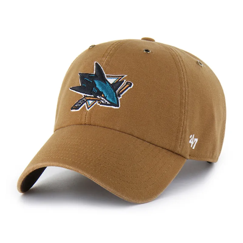 SAN JOSE SHARKS CARHARTT '47 CLEAN UP made by 47