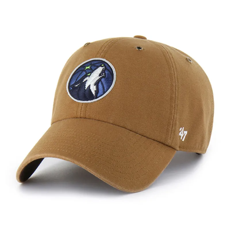 MINNESOTA TIMBERWOLVES CARHART '47 CLEAN UP made by 47