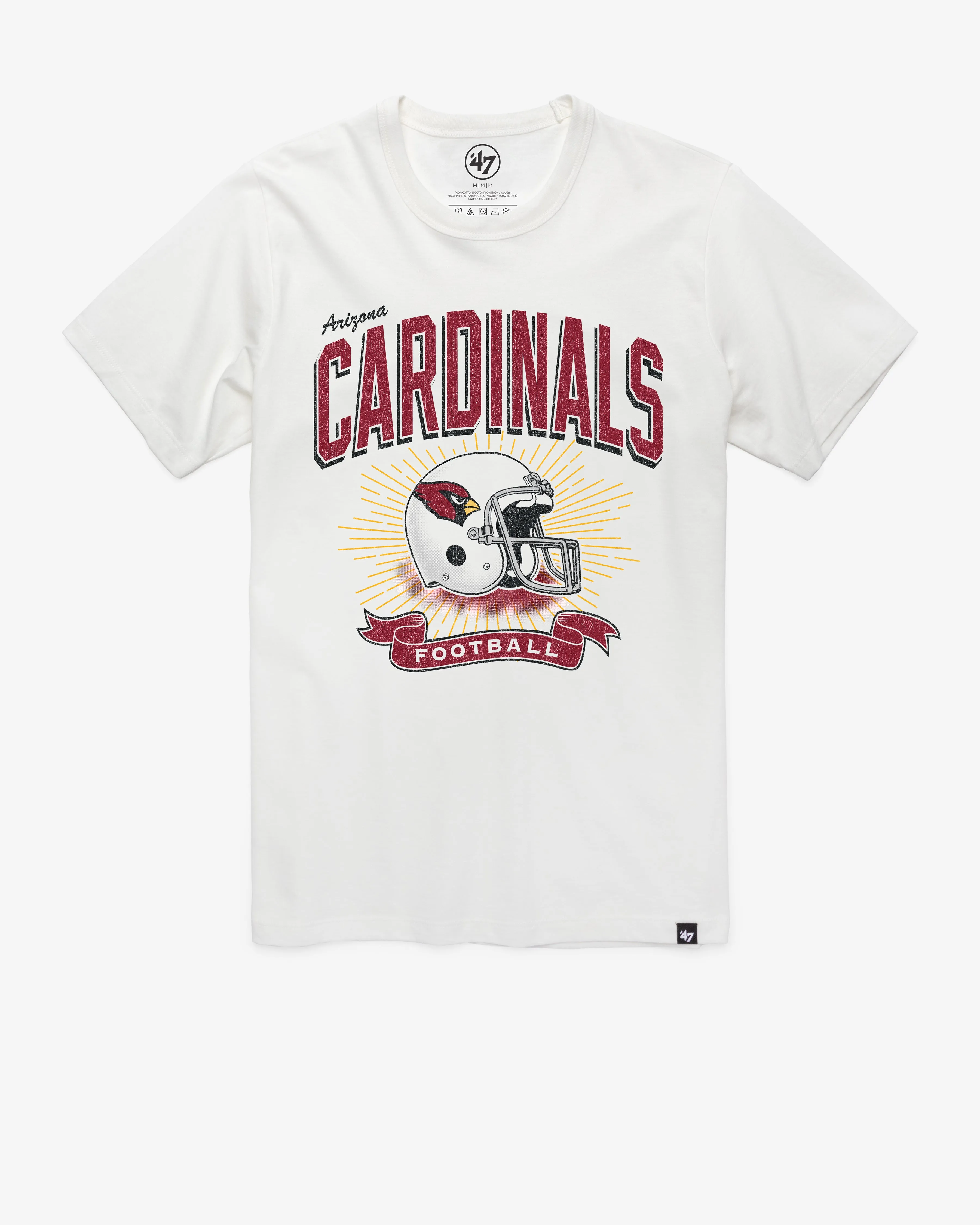 ARIZONA CARDINALS HISTORIC PRIME PLAY '47 FRANKLIN TEE sold by 47