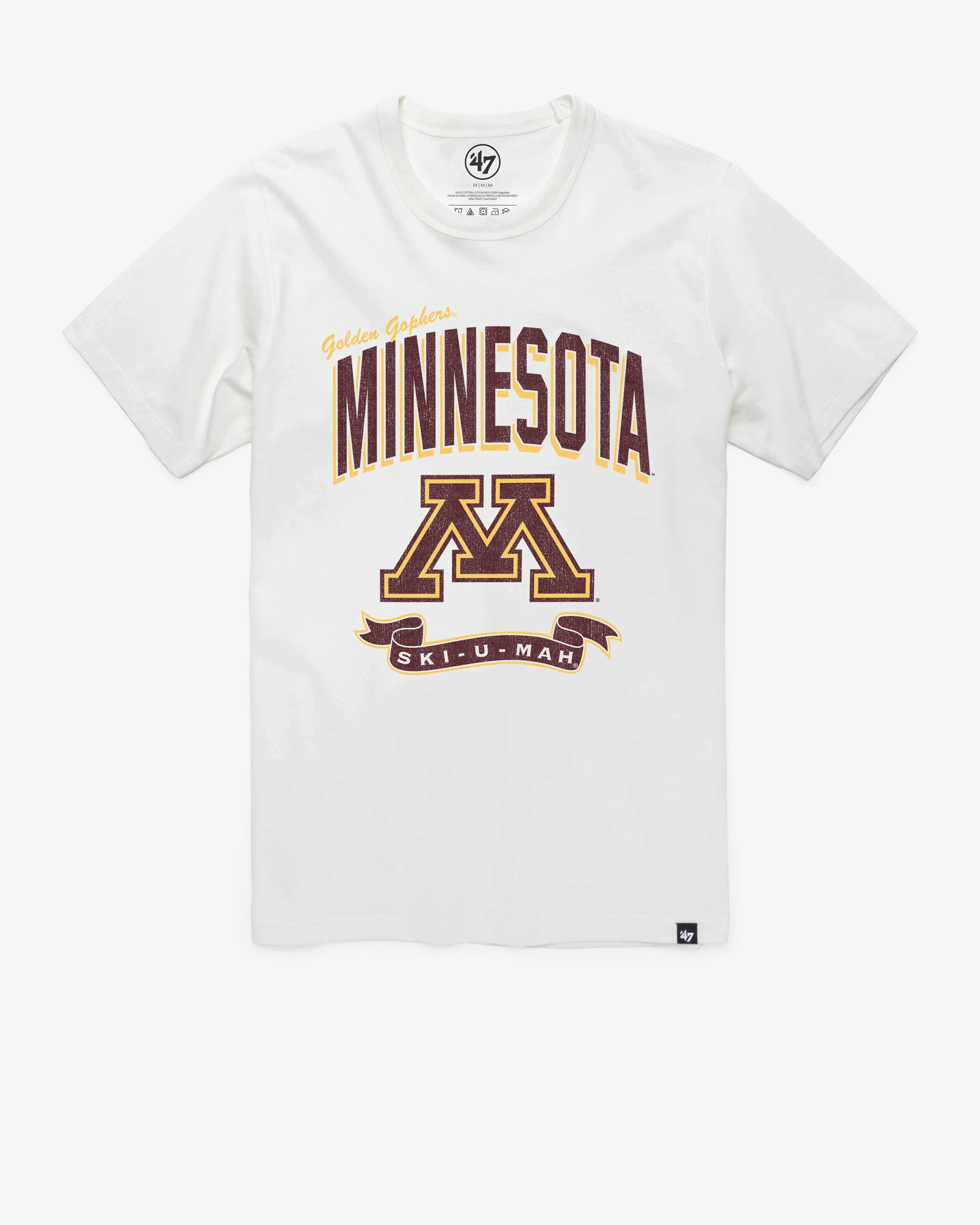 MINNESOTA GOLDEN GOPHERS PRIME PLAY '47 FRANKLIN TEE sold by 47