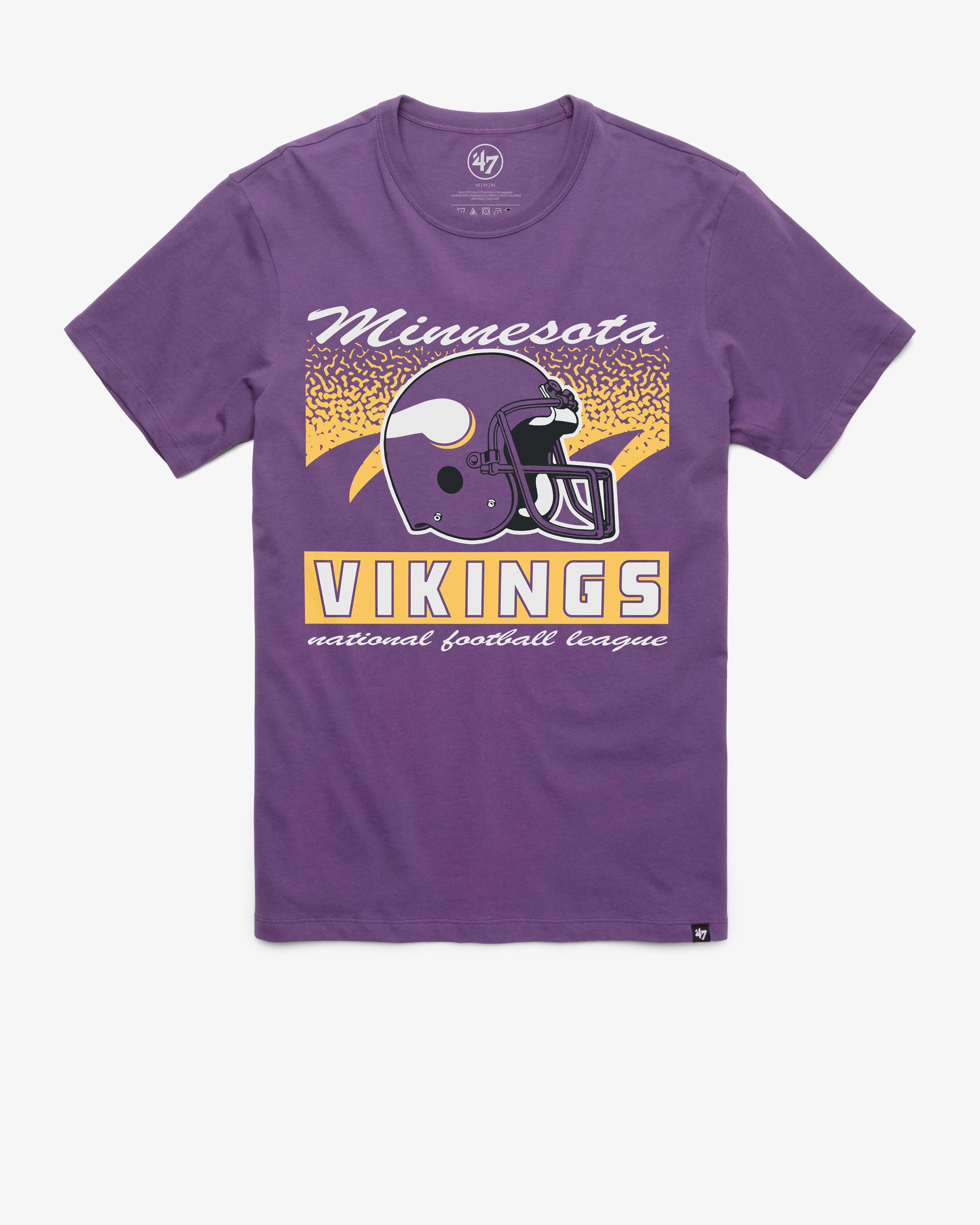 MINNESOTA VIKINGS WAVER '47 FRANKLIN TEE sold by 47