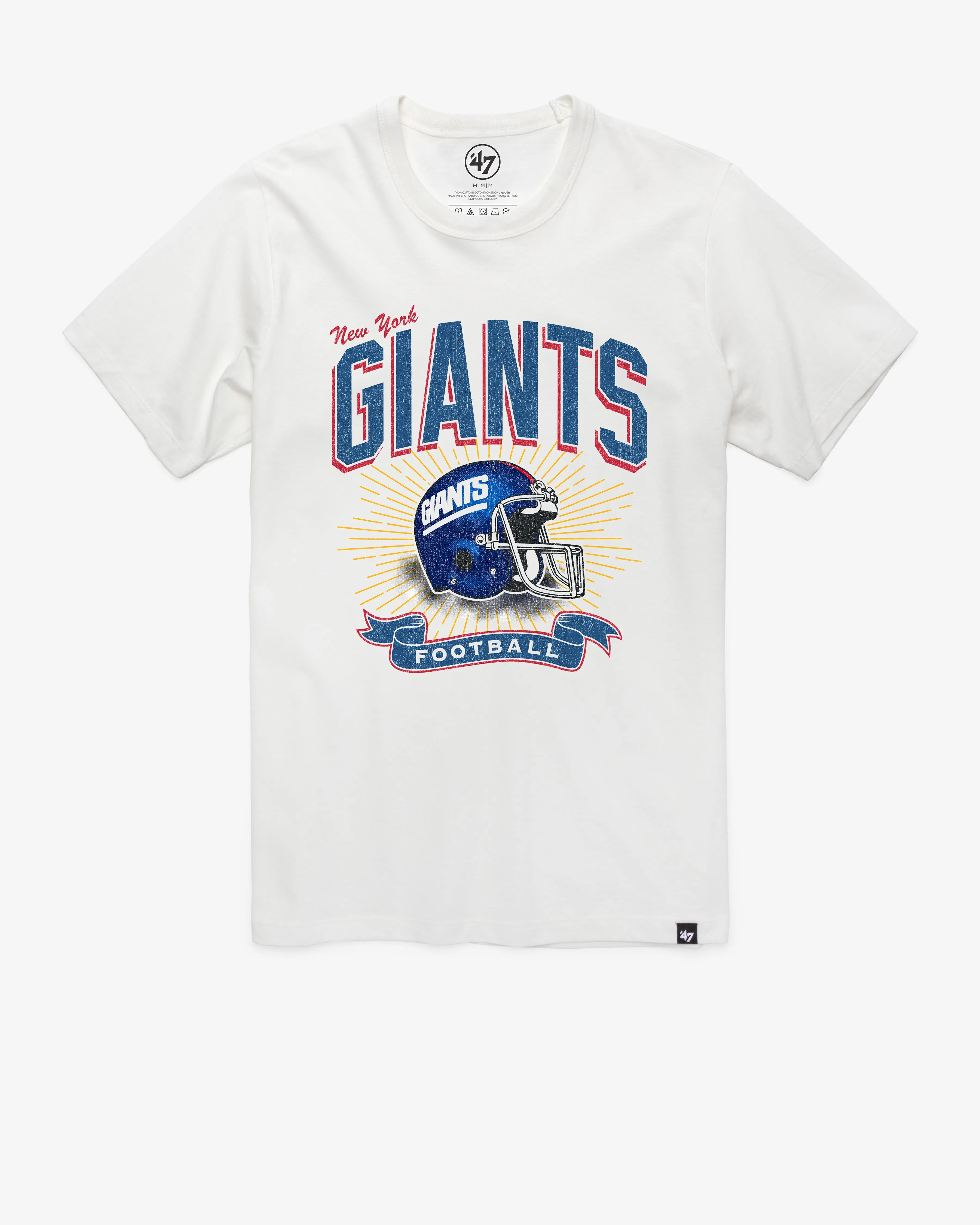 NEW YORK GIANTS HISTORIC PRIME PLAY '47 FRANKLIN TEE sold by 47