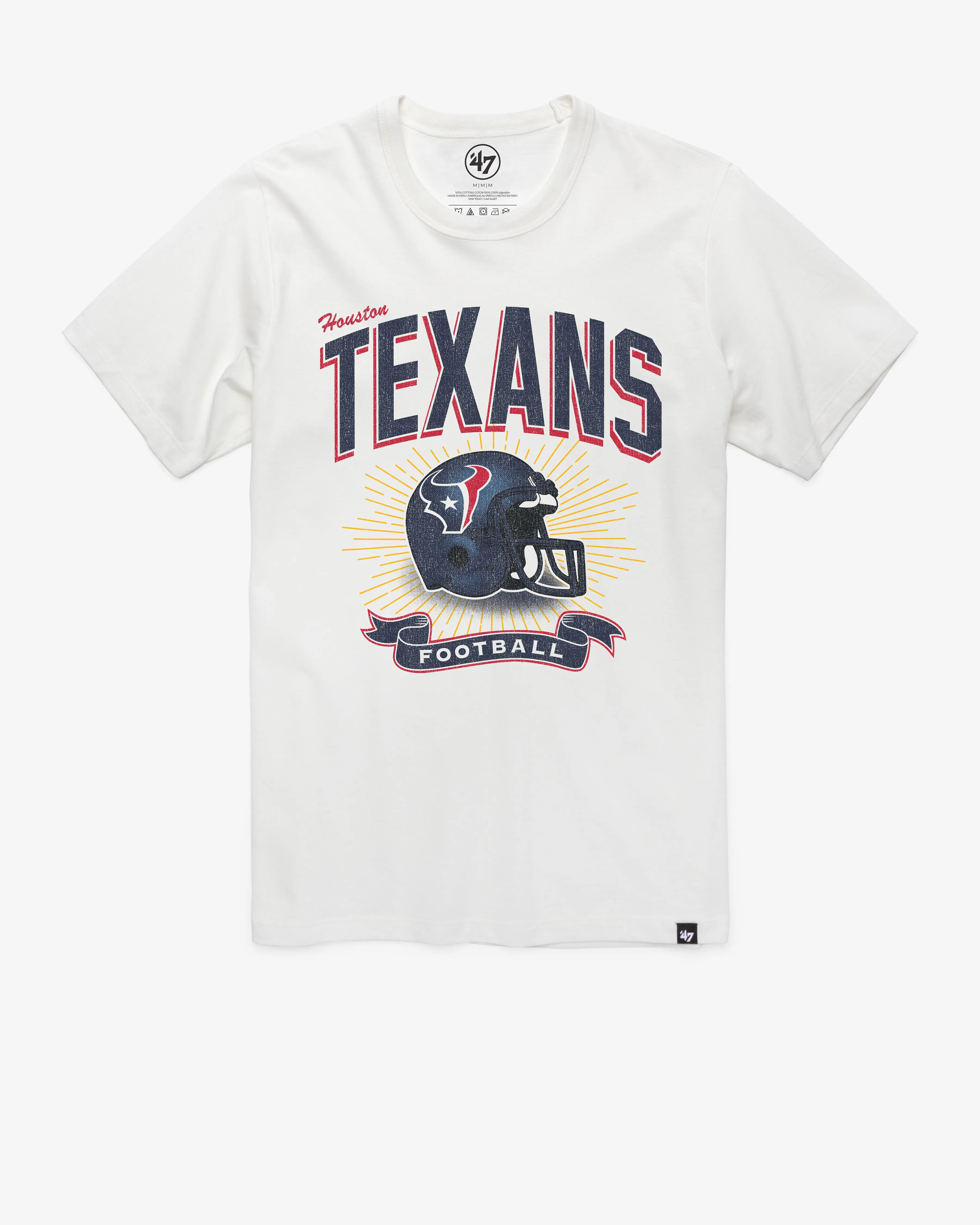 HOUSTON TEXANS HISTORIC PRIME PLAY '47 FRANKLIN TEE sold by 47