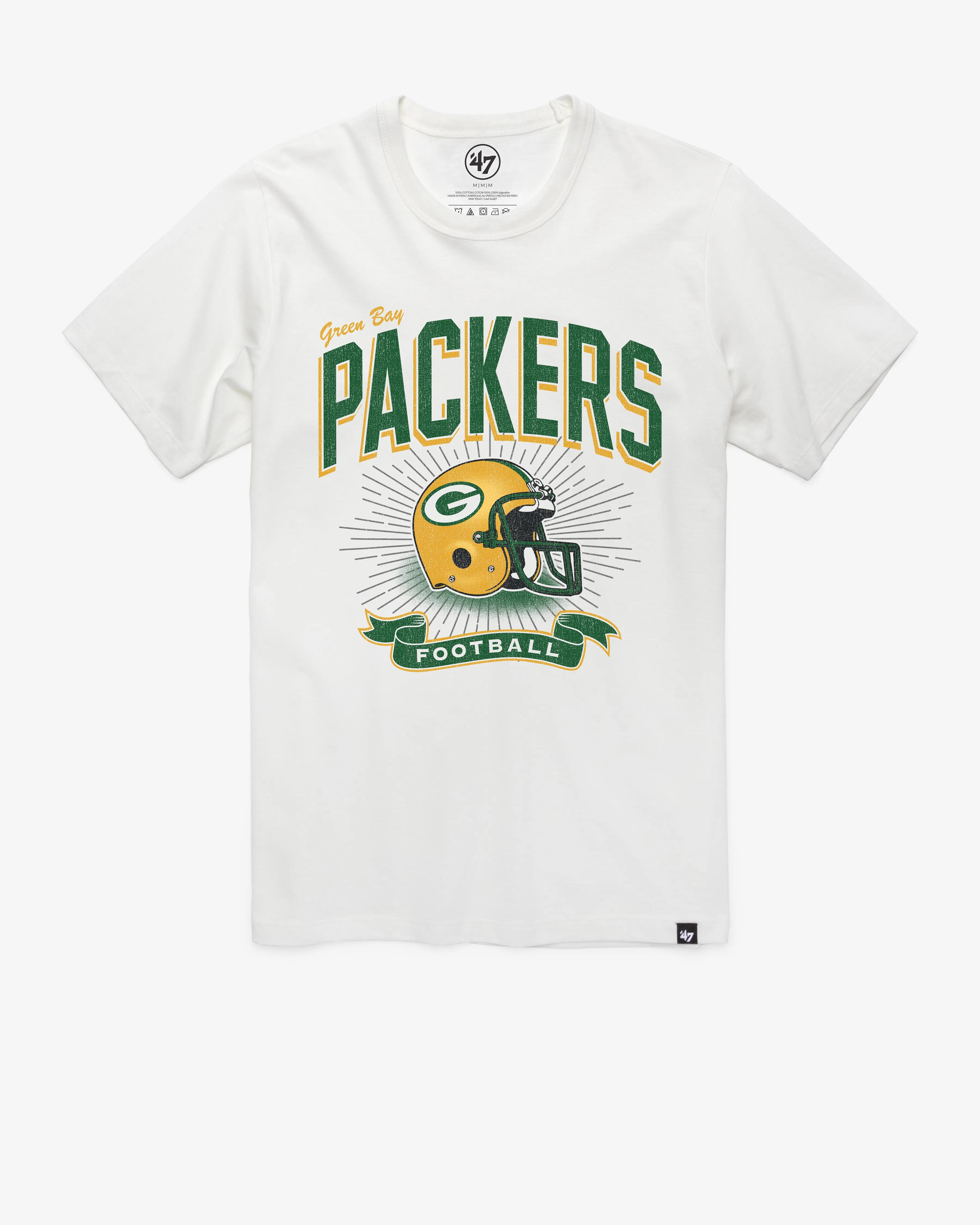 GREEN BAY PACKERS HISTORIC PRIME PLAY '47 FRANKLIN TEE sold by 47