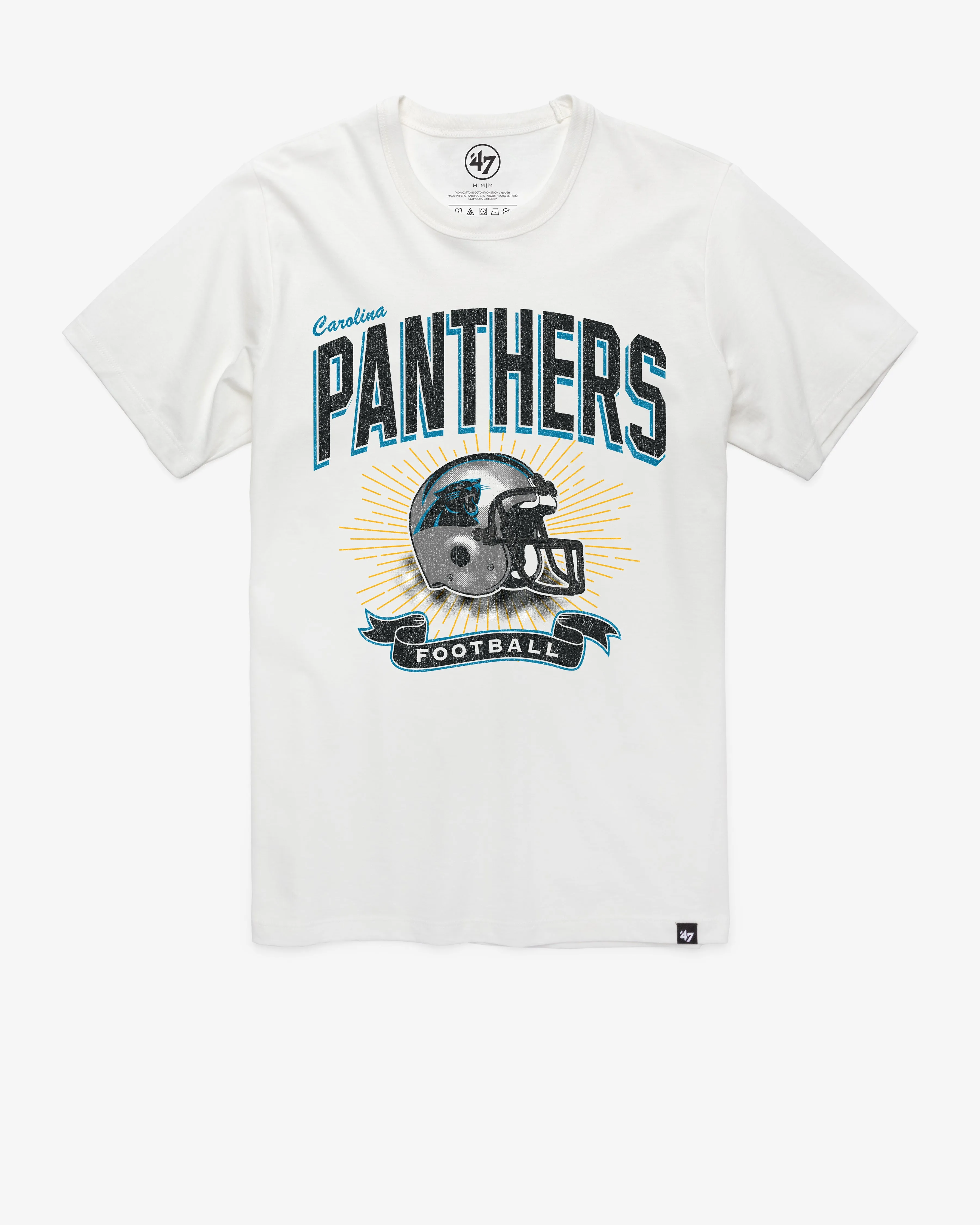 CAROLINA PANTHERS HISTORIC PRIME PLAY '47 FRANKLIN TEE sold by 47