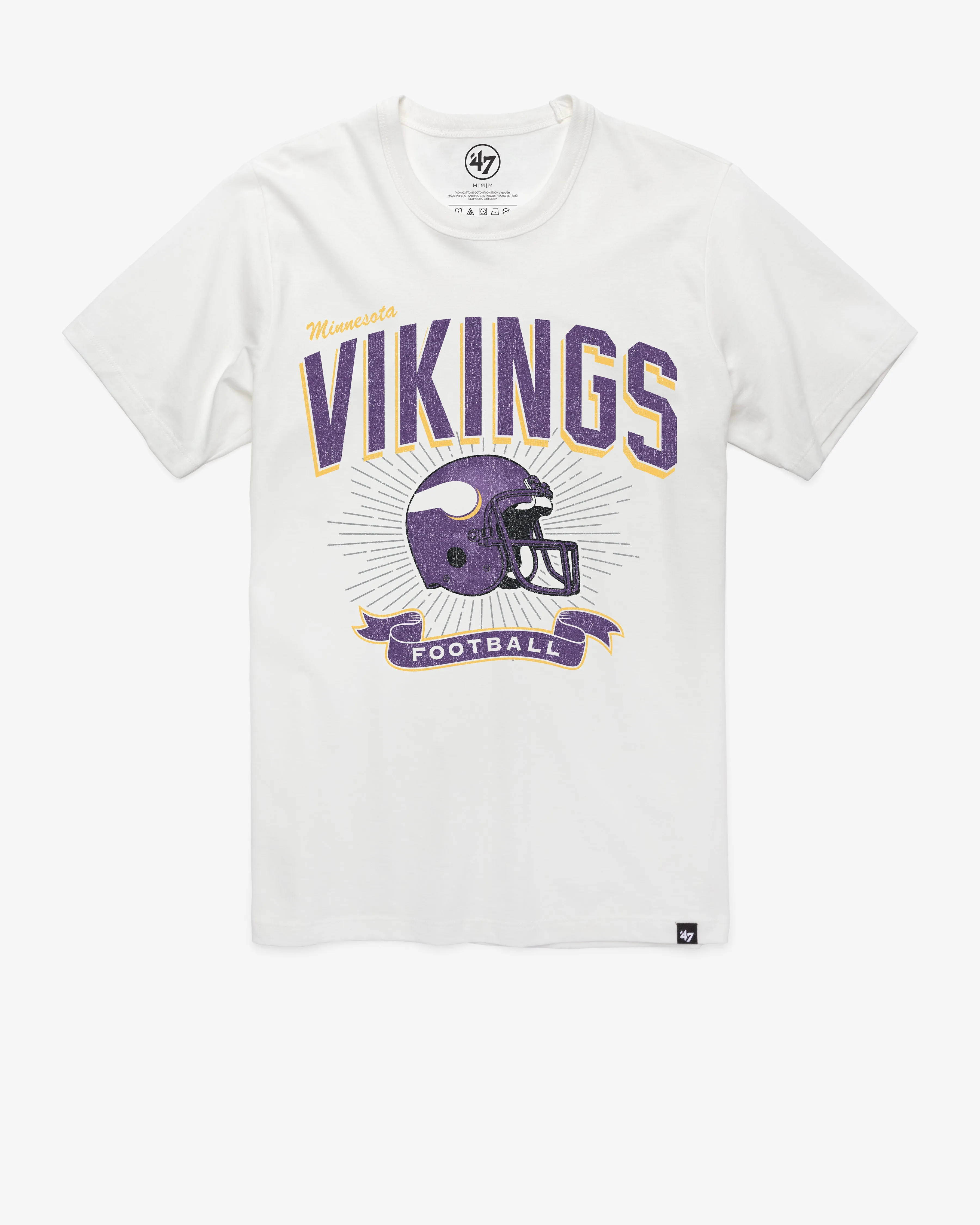 MINNESOTA VIKINGS PRIME PLAY '47 FRANKLIN TEE sold by 47
