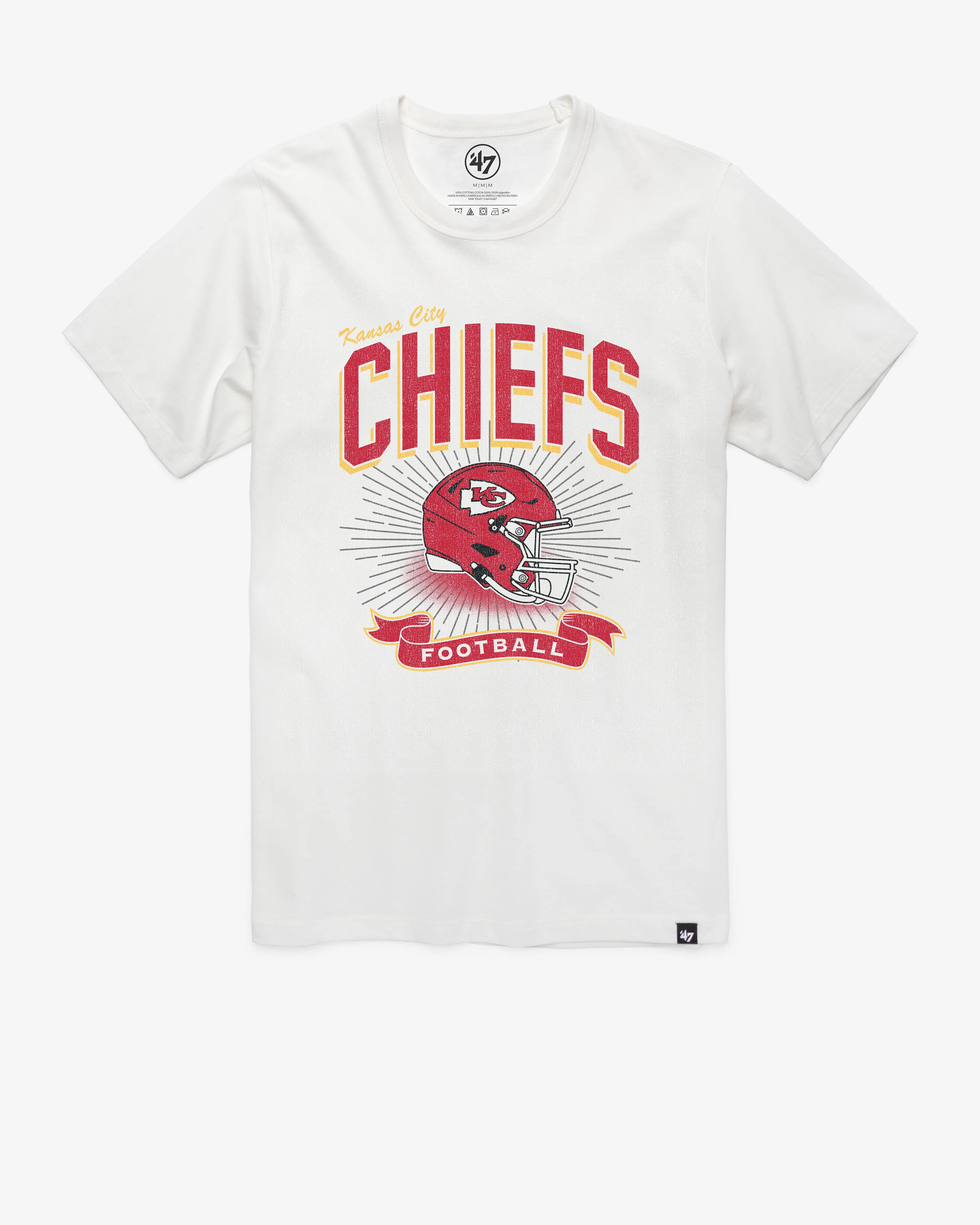 KANSAS CITY CHIEFS PRIME PLAY '47 FRANKLIN TEE sold by 47