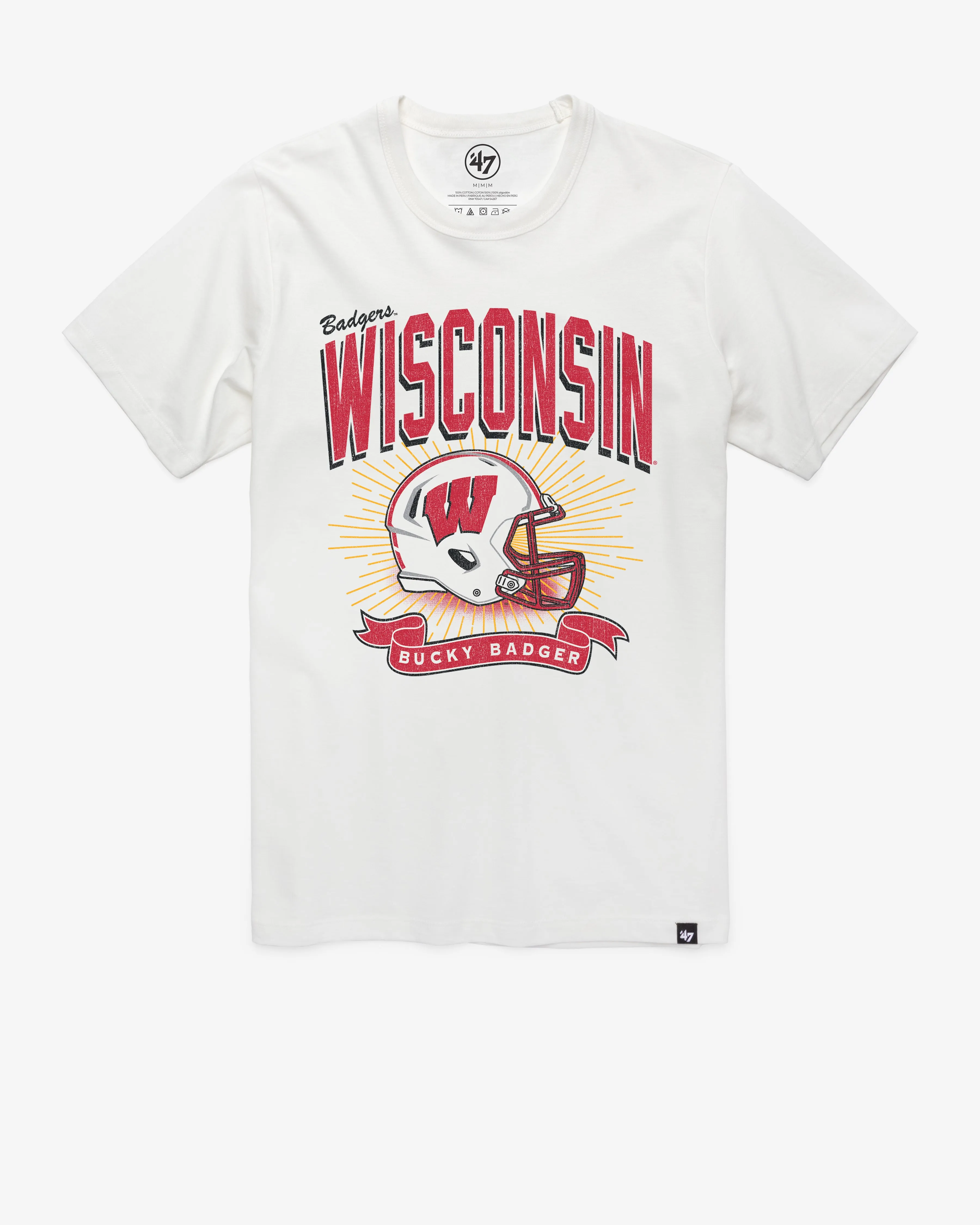 WISCONSIN BADGERS PRIME PLAY '47 FRANKLIN TEE sold by 47