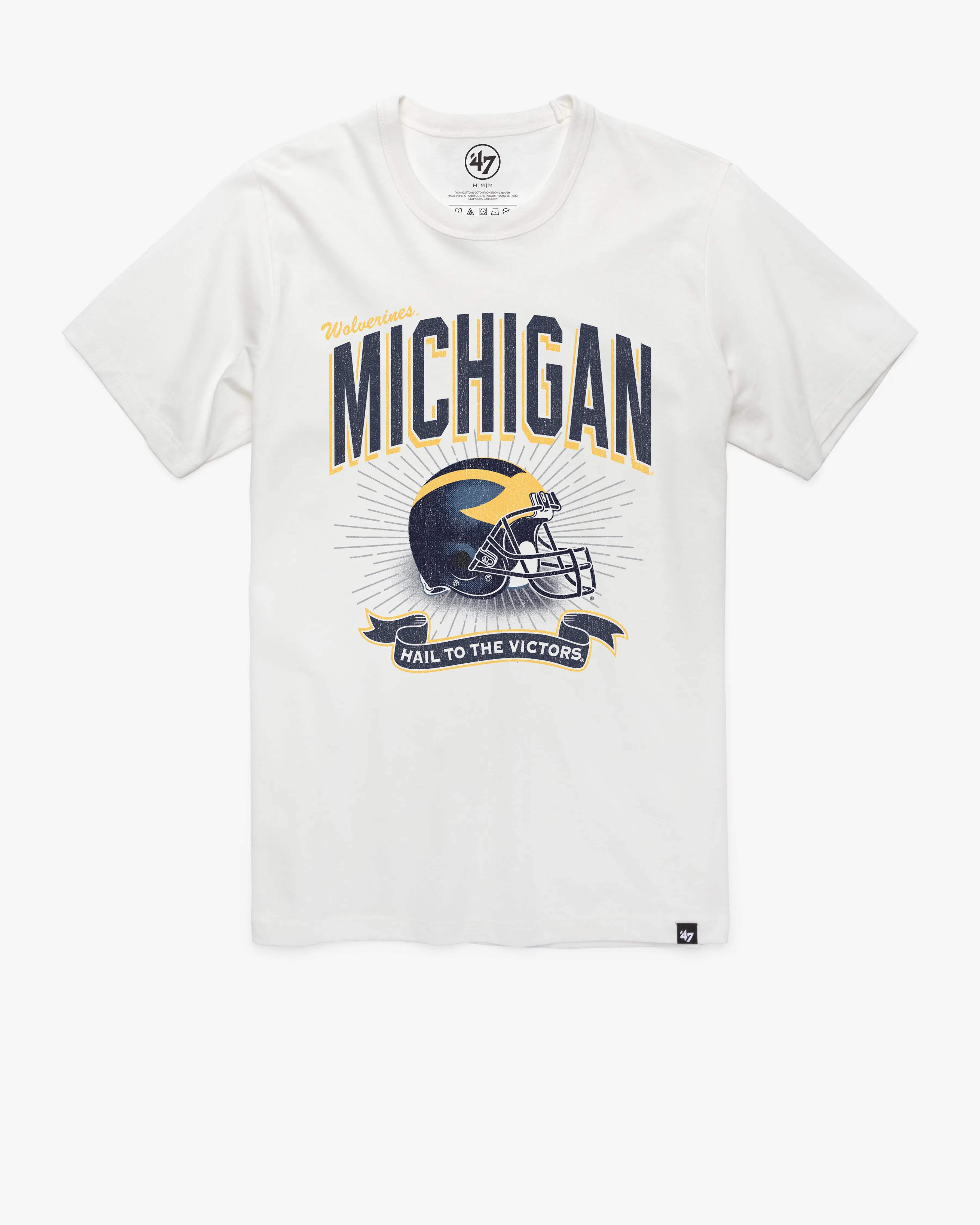 MICHIGAN WOLVERINES PRIME PLAY '47 FRANKLIN TEE sold by 47