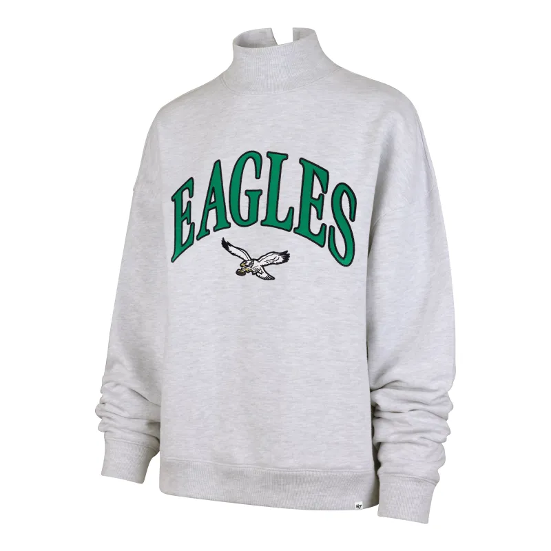 PHILADELPHIA EAGLES HISTORIC VANTAGE '47 MOCK NECK PULLOVER WOMENS sold by 47