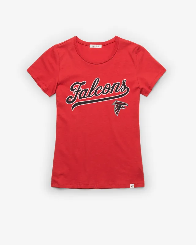 ATLANTA FALCONS TAIL SWEEP '47 FRANKIE TEE WOMENS sold by 47