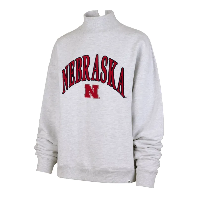 NEBRASKA CORNHUSKERS VANTAGE '47 MOCK NECK PULLOVER WOMENS sold by 47