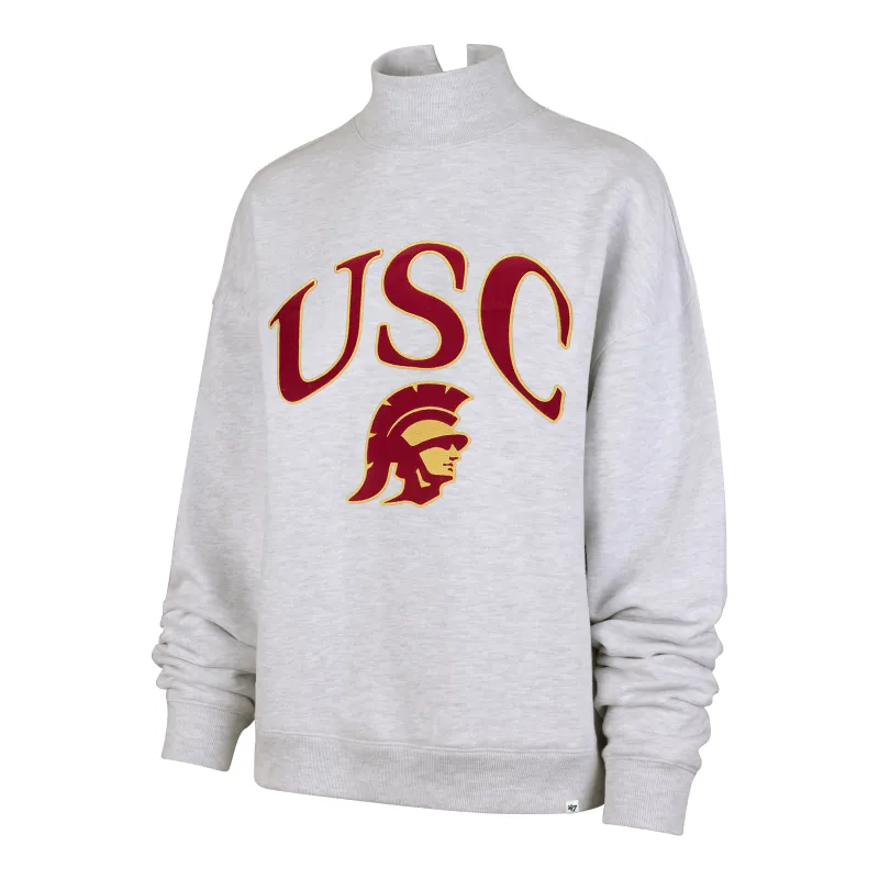 USC SOUTHERN CALIFORNIA TROJANS VANTAGE '47 MOCK NECK PULLOVER WOMENS sold by 47